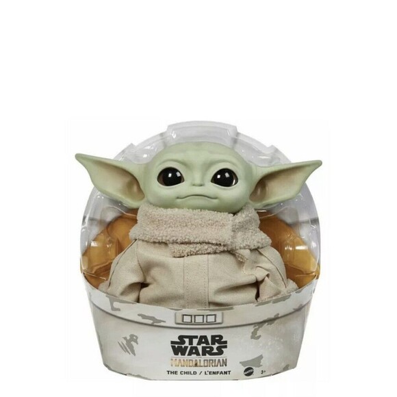 Star Wars Mandalorian The Child 11" Plush Baby Yoda Doll | Mattel NEW IN STOCK - Picture 1 of 6